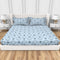 Carmel 100 % Cotton Satin 220 TC Fitted Sheet Set With 2 Pillow Cover - 3